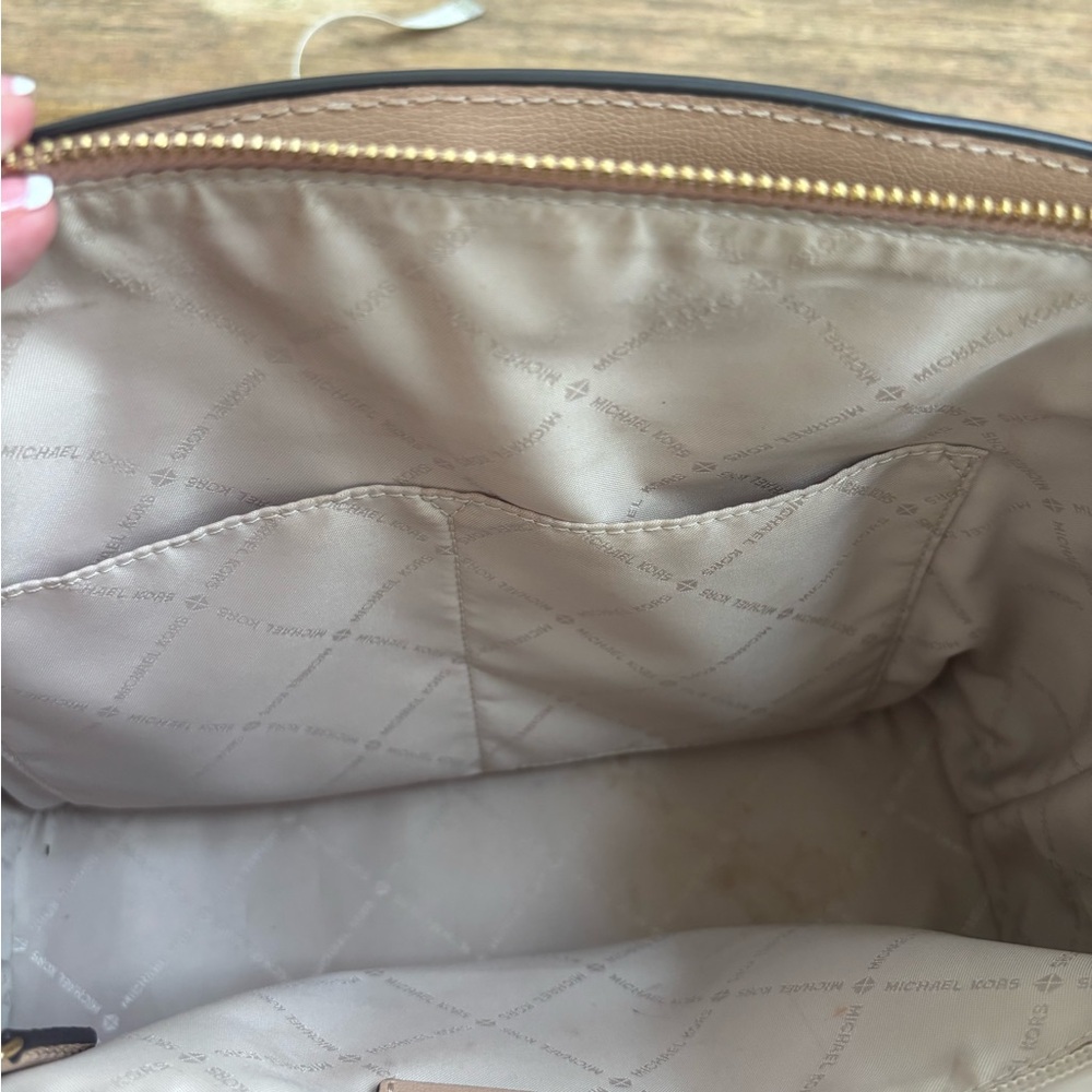 Michael Kors Tan Leather Handbag - Picture 17 of 17